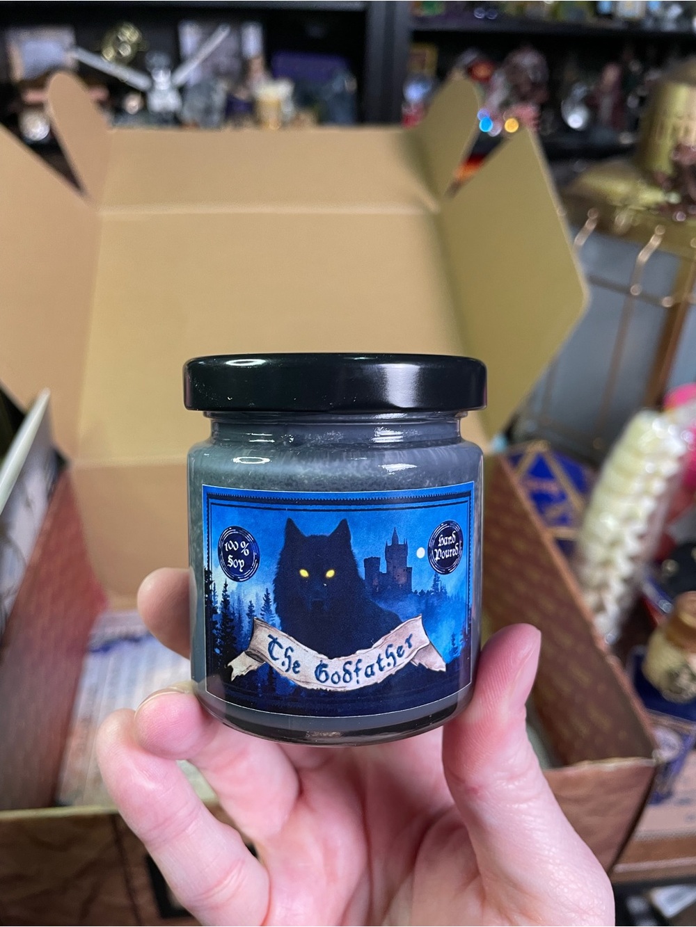 Harry Potter Wizarding Trunk Candle